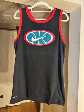 Men's Nike Dri-Fit Basketball Logo Tank Top